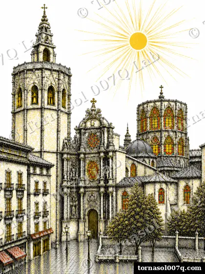 Catedral con cielo despejado de día